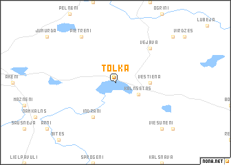 map of Tolka
