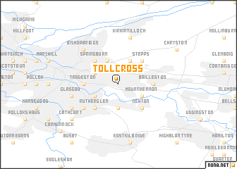 map of Tollcross