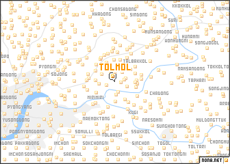 map of Tolmol