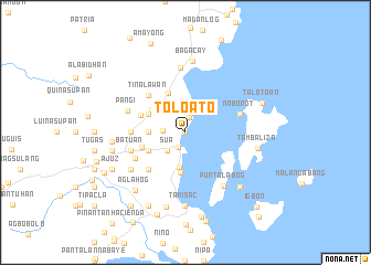 map of Toloato