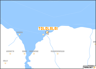 map of Tololalai