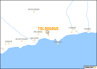map of Tolondado