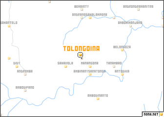 map of Tolongoina