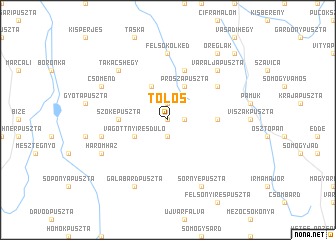 map of Tölös