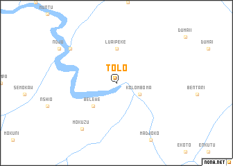 map of Tolo