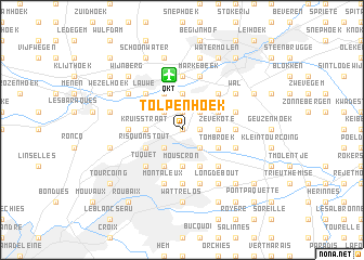 map of Tolpenhoek