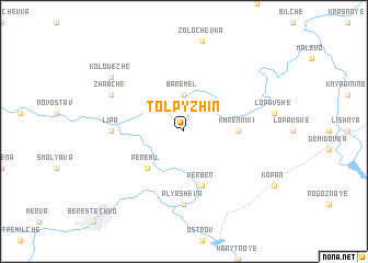 map of Tolpyzhin