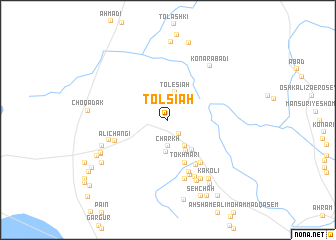 map of Tol Sīāh