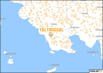 map of Toltang-gol