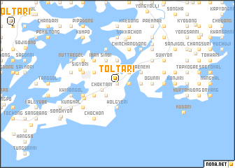 map of Toltari