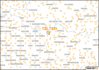 map of Toltari