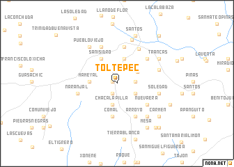 map of Toltepec