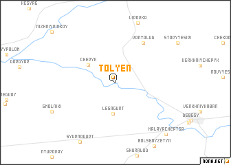 map of Tol\