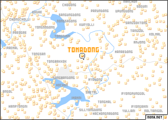 map of Toma-dong