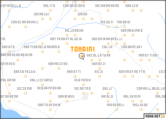 map of Tomaini