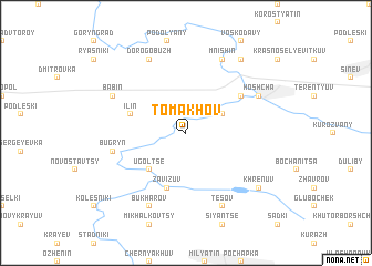 map of Tomakhov