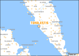 map of Tomalestis