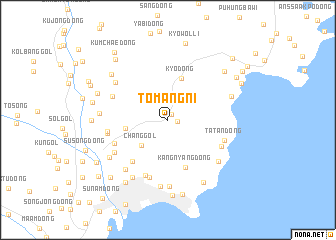 map of T\