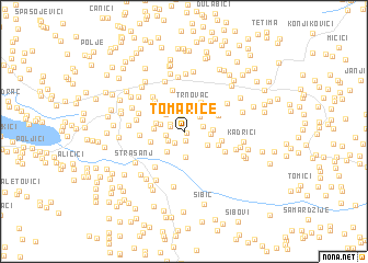 map of Tomarice