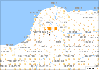 map of Tomarin