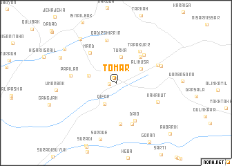 map of Tomar