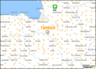 map of Tomasin