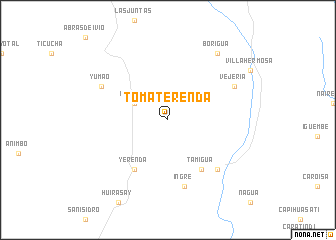 map of Tomaterenda