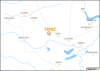 map of Tomaz