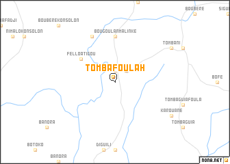 map of Tomba Foulah