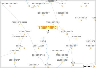 map of Tombo Béri