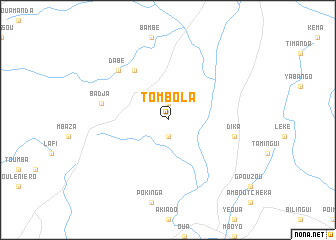map of Tombola