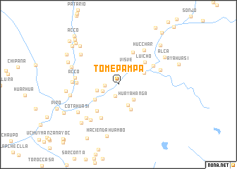 map of Tomepampa