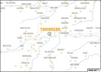 map of Tomiangan