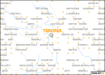 map of Tom Kings