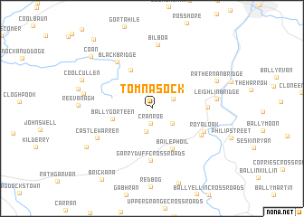 map of Tomnasock