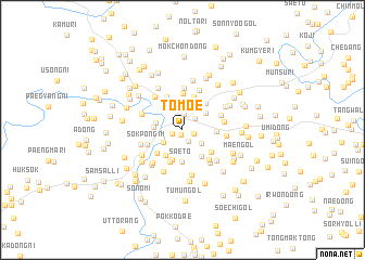 map of T\