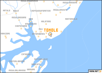 map of Tomole