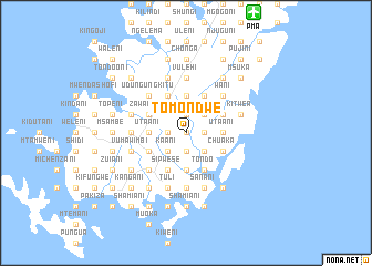 map of Tomondwe