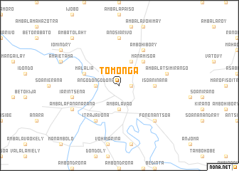 map of Tomonga