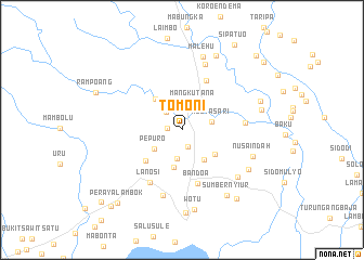 map of Tomoni