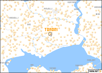 map of T\