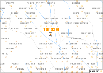 map of Tomozei