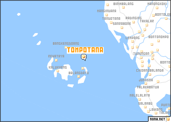 map of Tompotana