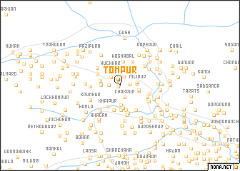 map of Tompur