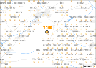 map of Tomp