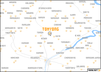 map of Tomyŏng