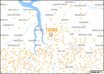 map of Tonae