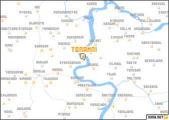 map of Tonam-ni