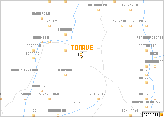 map of Tonave