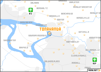 map of Tonawanda